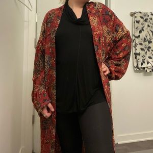Free People print kimono NEW WITH TAGS